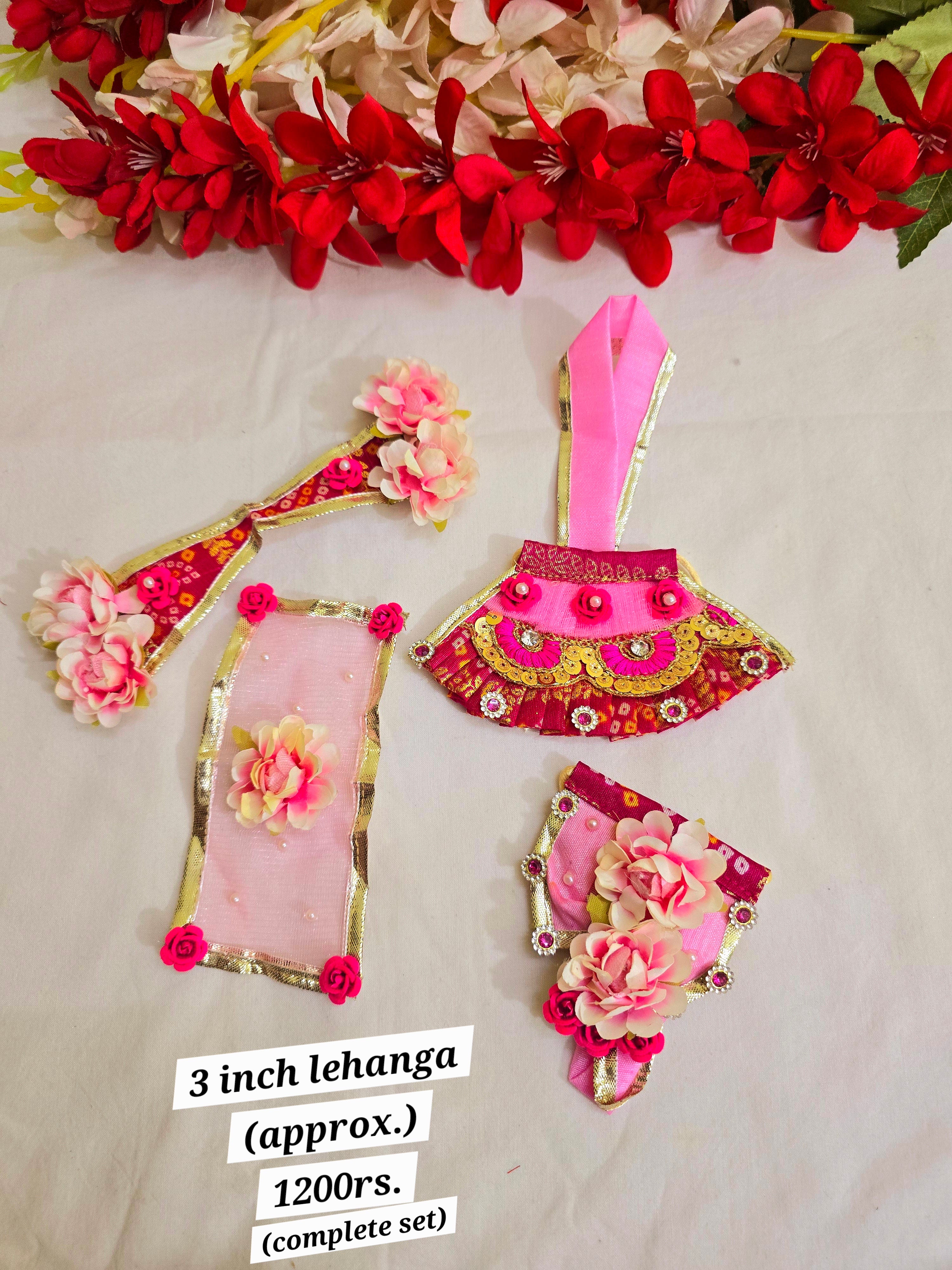 Yugal chavi dress(3inch)