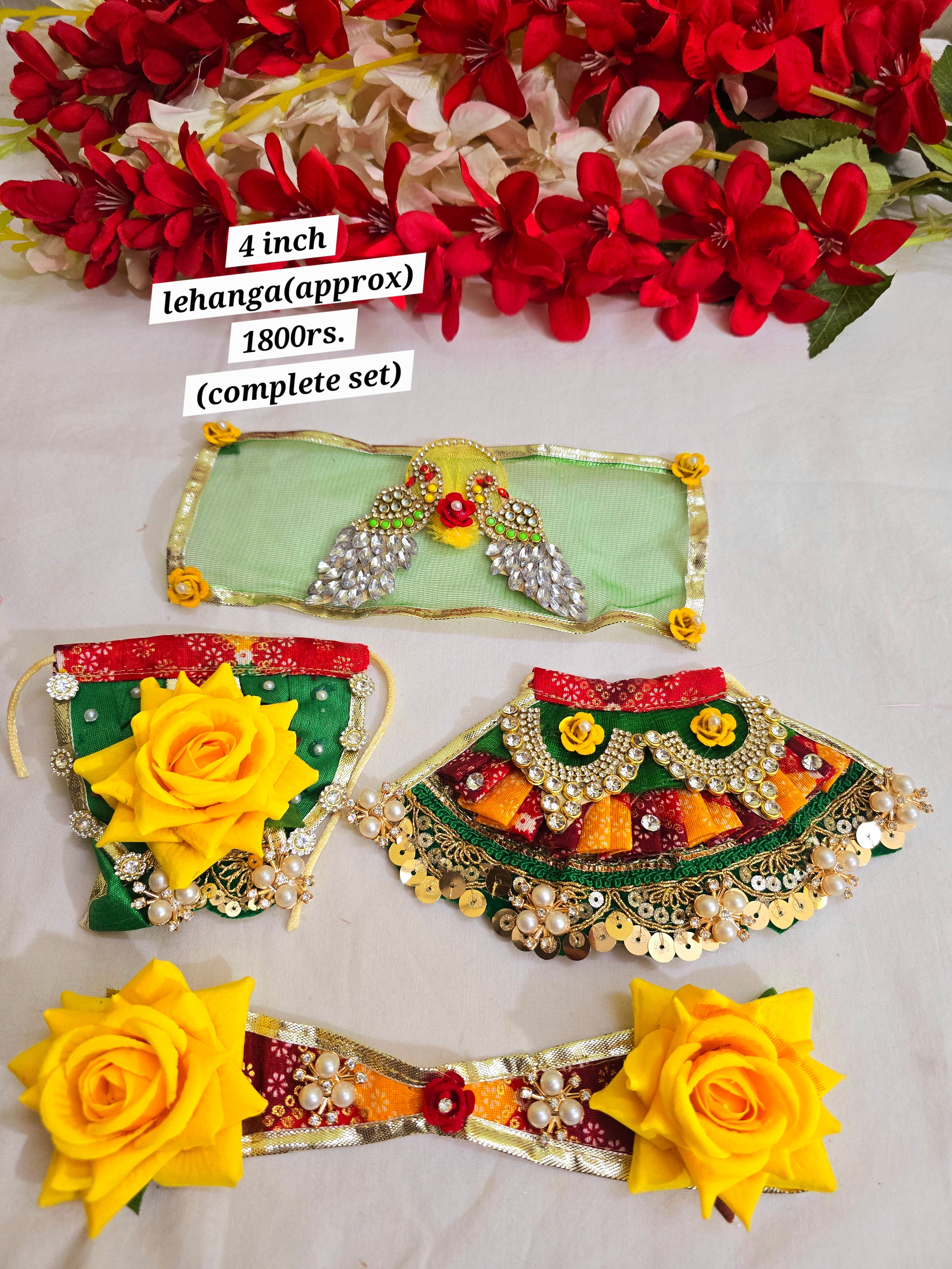 Yugal chavi dress (4inch)