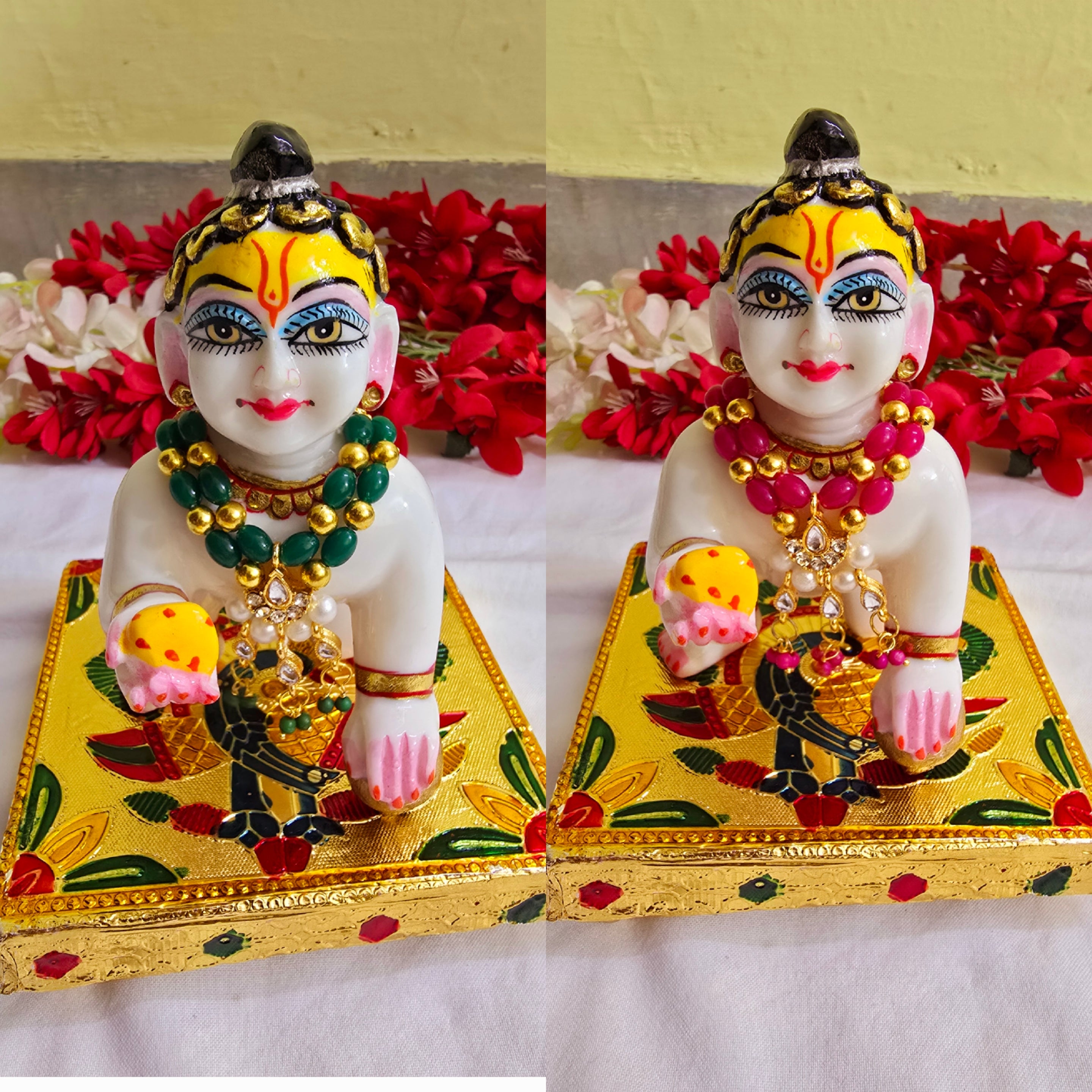 Kundan necklace(4-6no.)