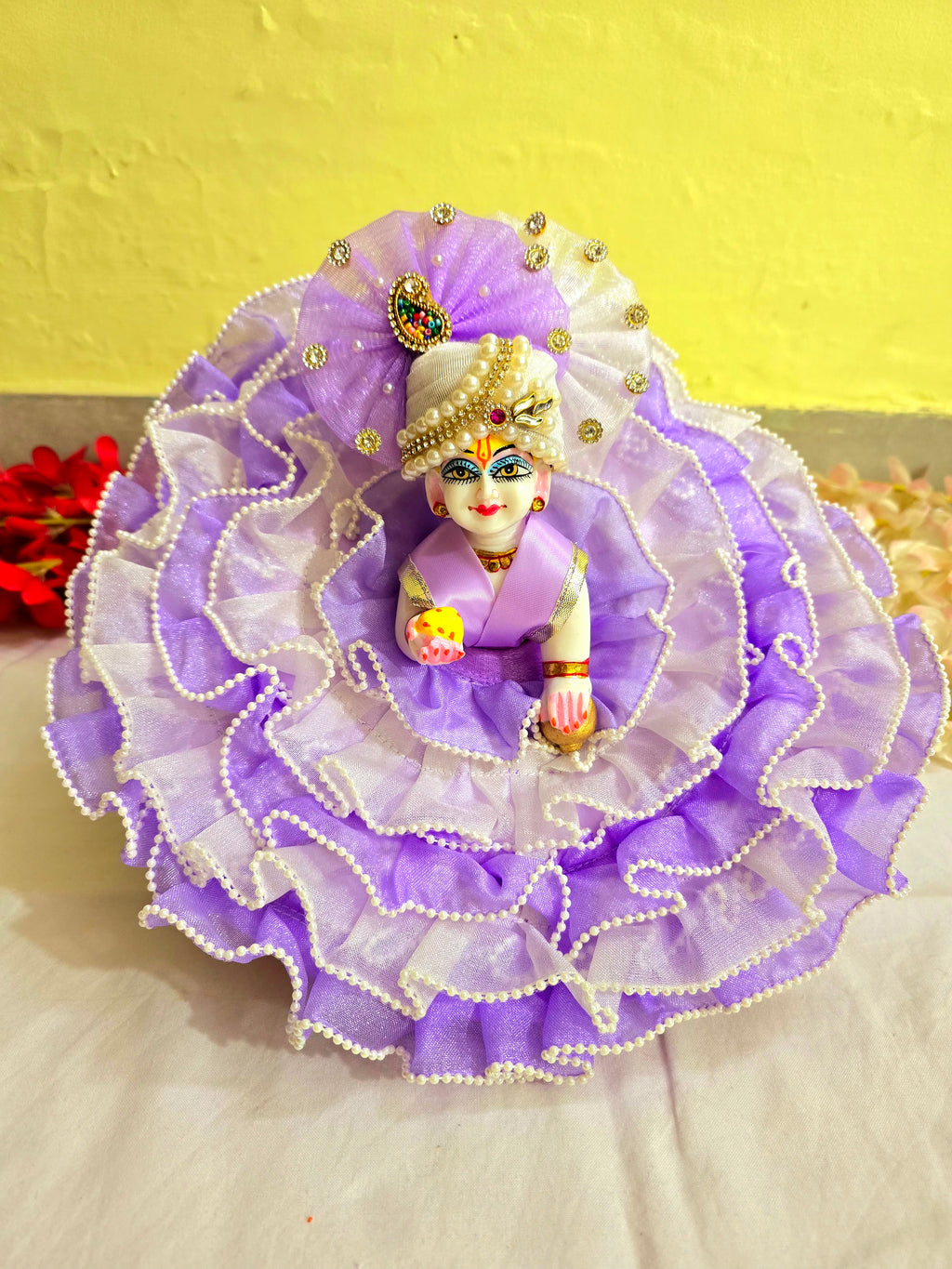 Purple heavy dress