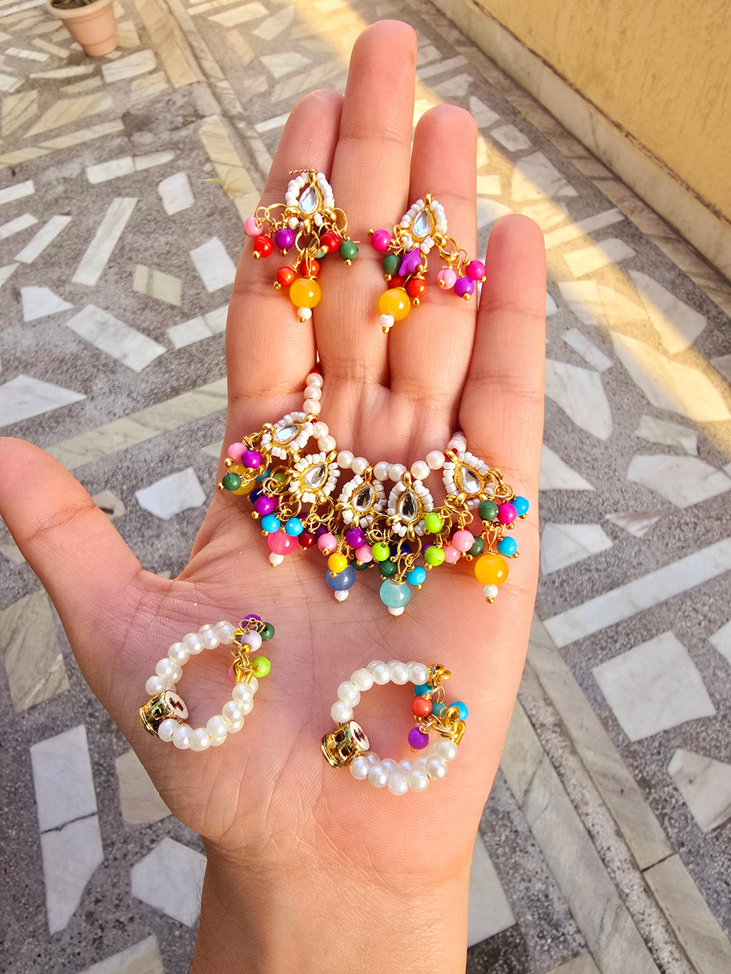 Heavy jadaav necklace