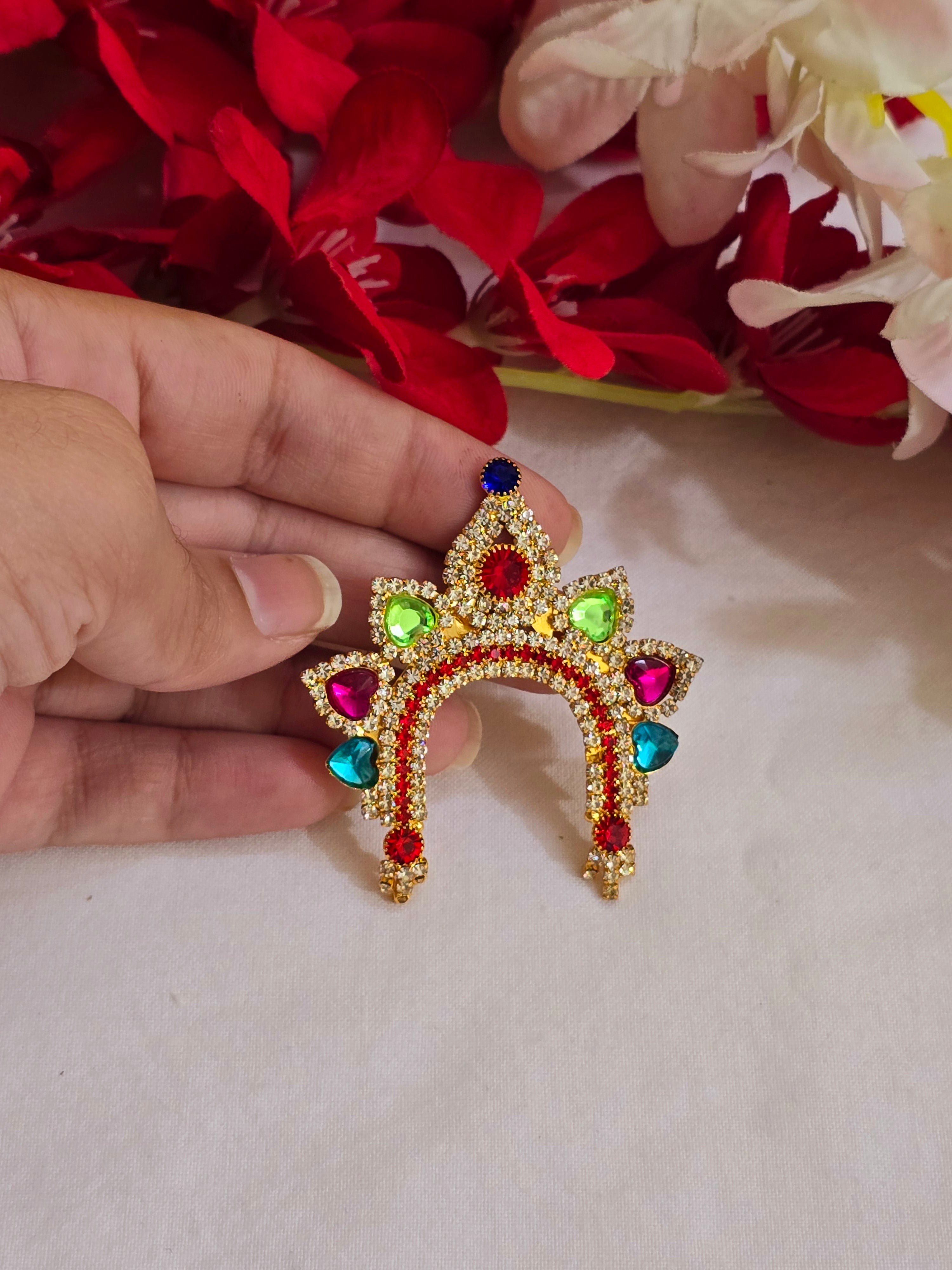 Multicolor chandrika(4-5no.)