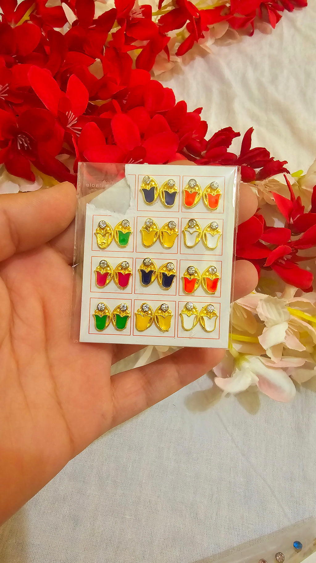 Chipkane wale earrings