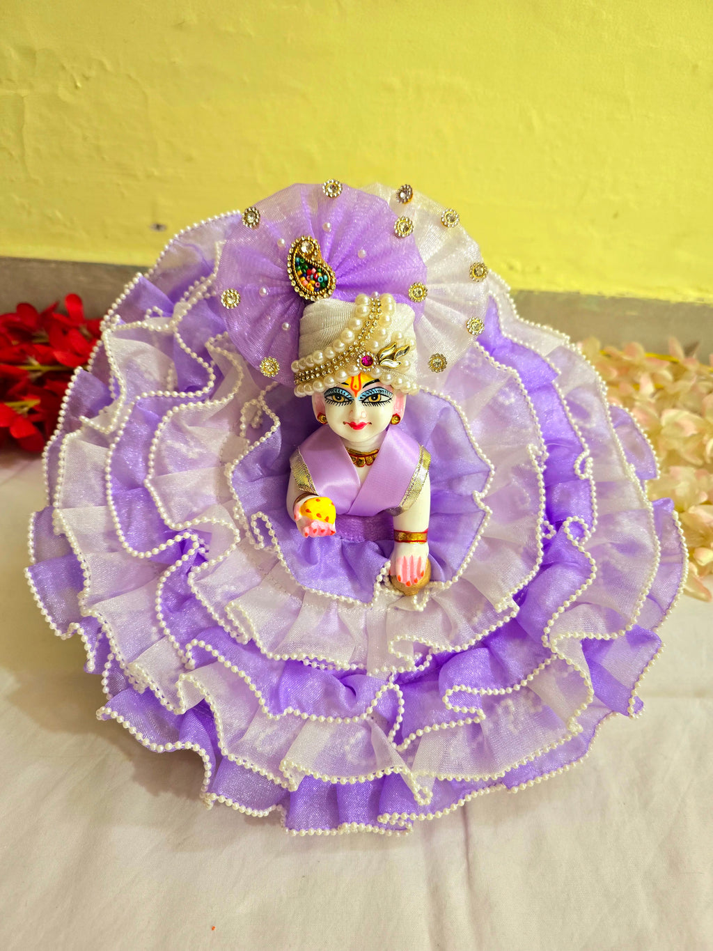 Purple heavy dress