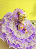 Purple heavy dress