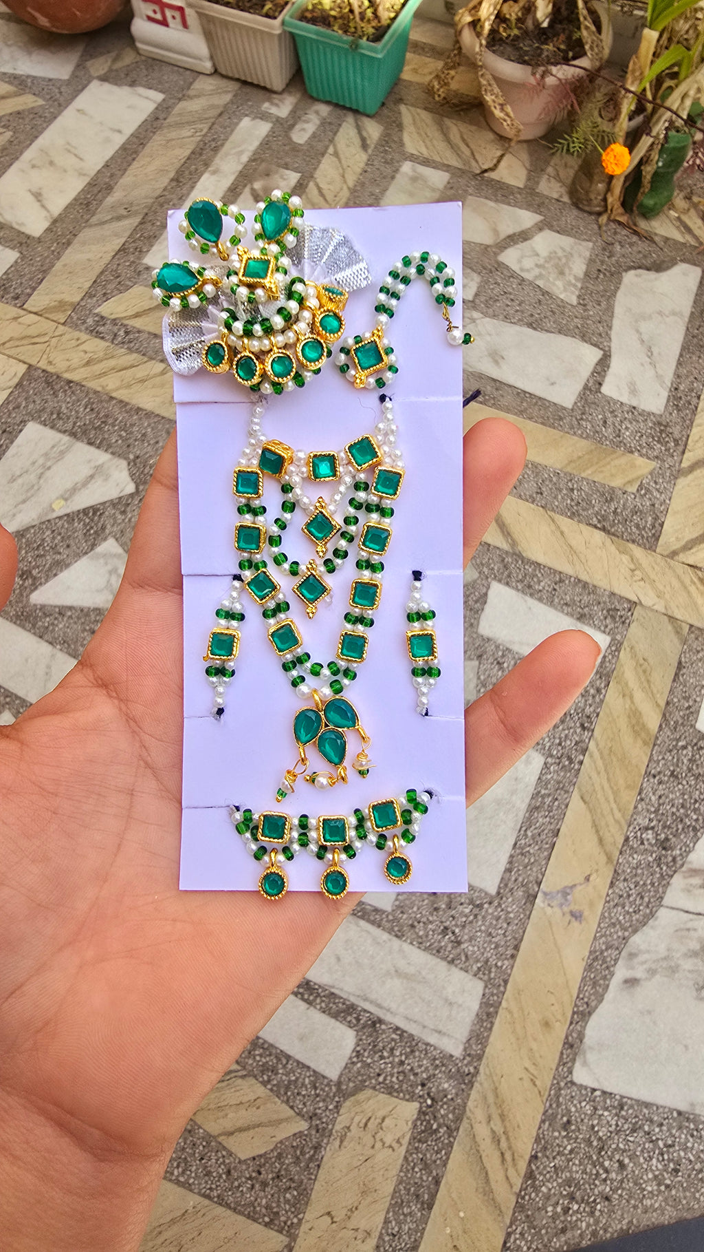 Heavy kundan jwellery