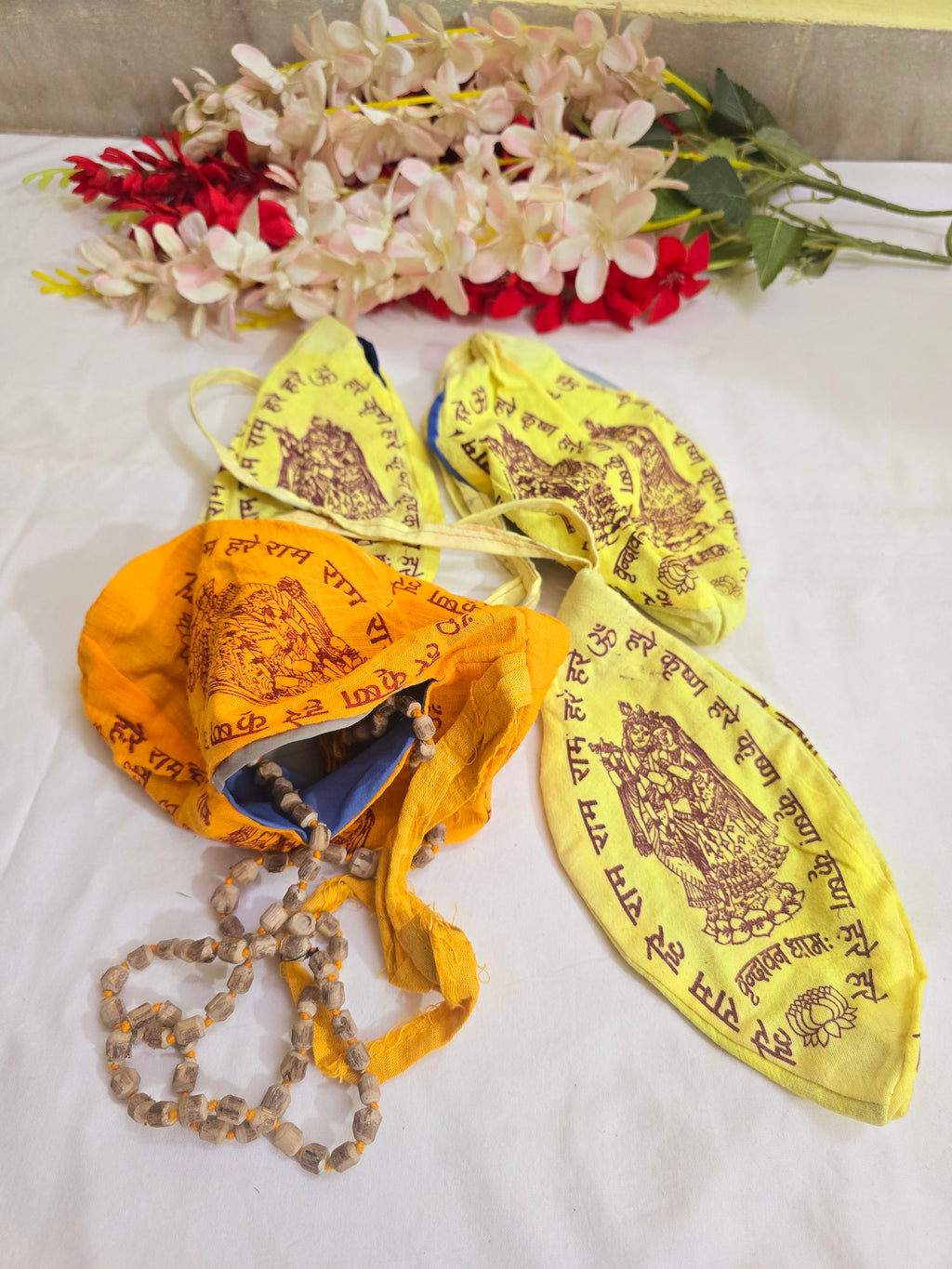 Jap mala bag (prayer beads bag)