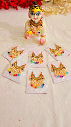 Diamond colorful necklace(3-6no.)