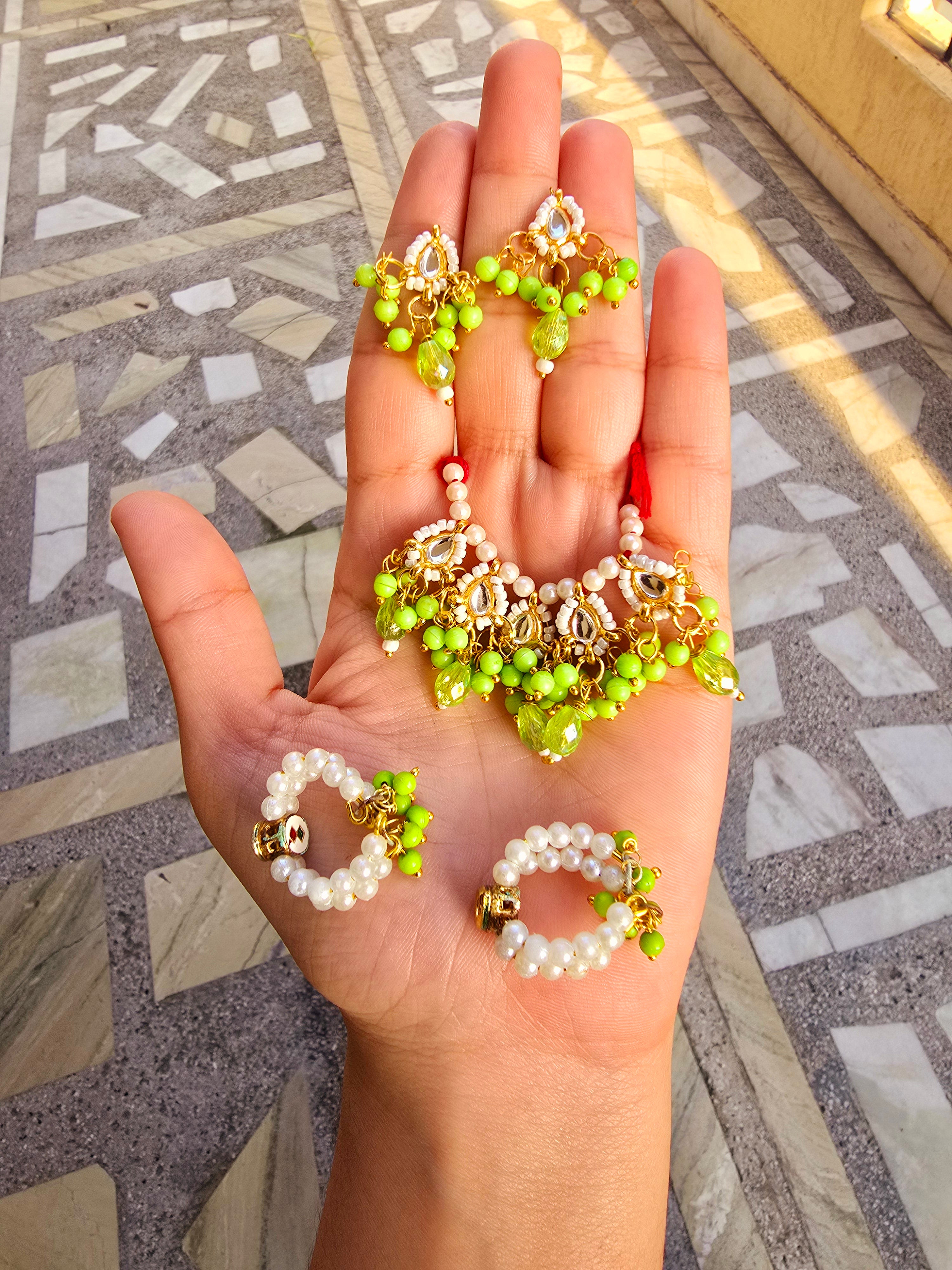 Heavy jadaav necklace