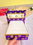 Purple singhasan