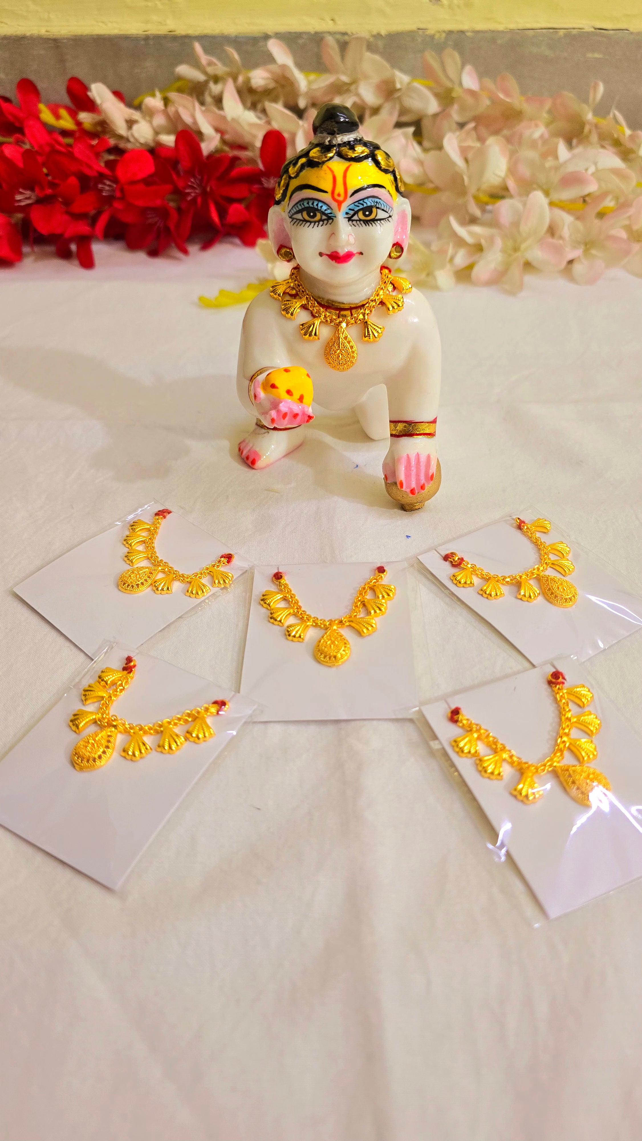 Golden necklace