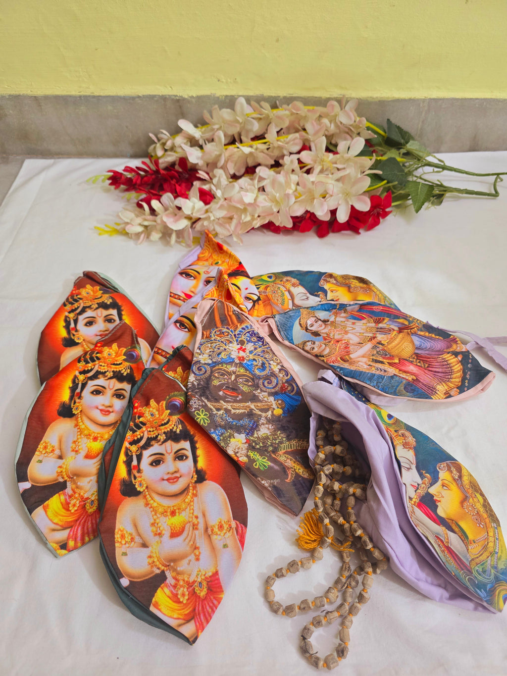 Jap mala bag (prayer beads bag)