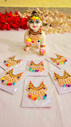 Diamond colorful necklace(3-6no.)